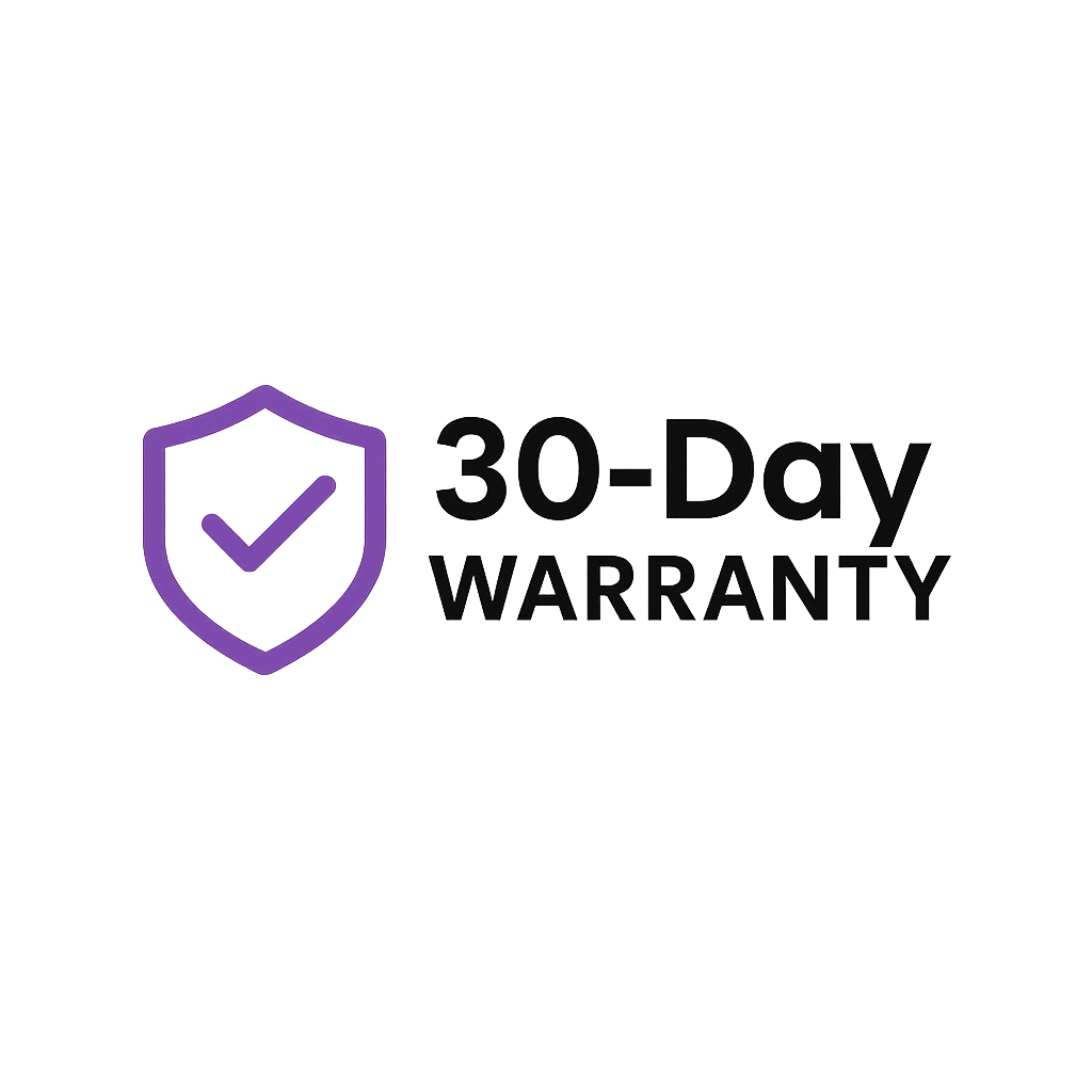 30-Day Warranty