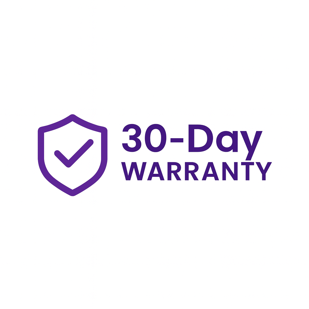30-Day Warranty